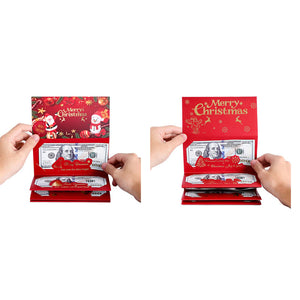 Foldable 6-Slot Christmas Red Envelope