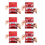 Foldable 6-Slot Christmas Red Envelope