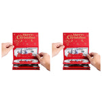 Foldable 6-Slot Christmas Red Envelope