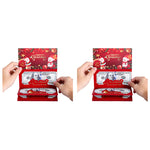 Foldable 6-Slot Christmas Red Envelope